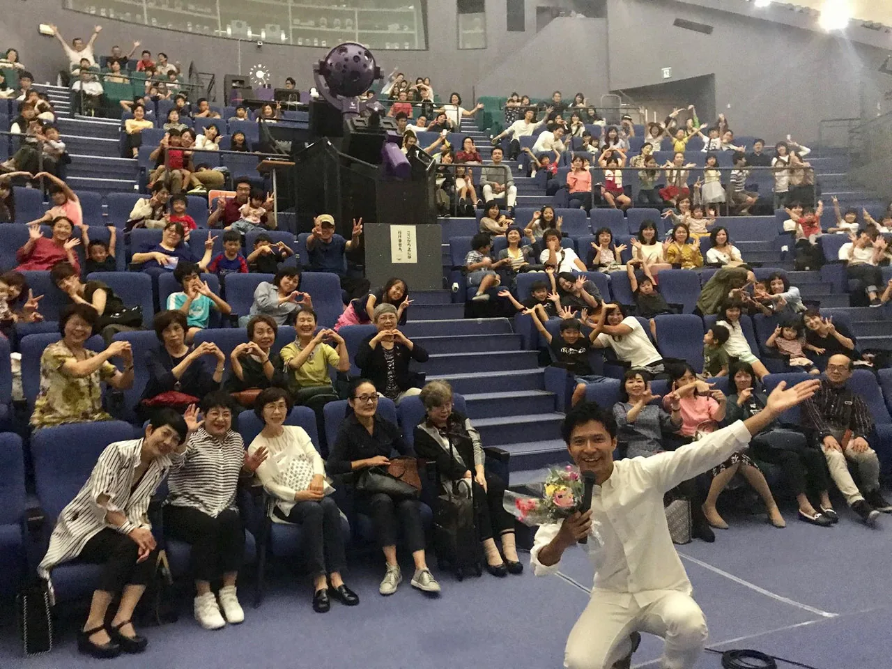 当時の公式記事に掲載された写真